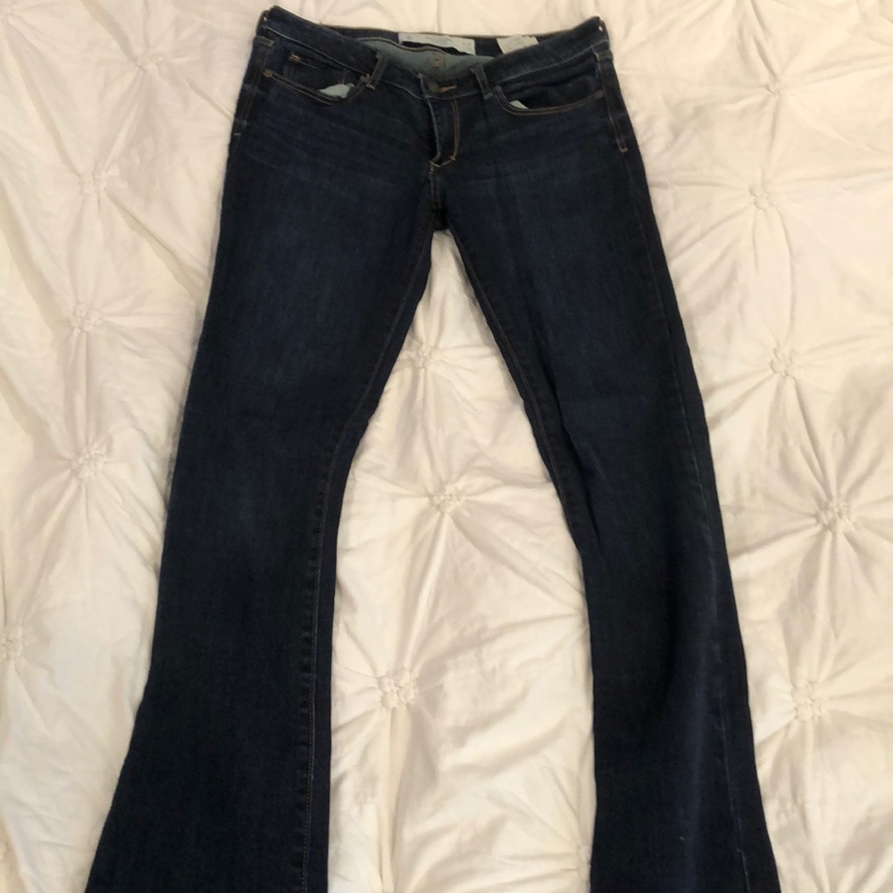 Abercrombie & Fitch Dark Wash Boot Cut Jeans
